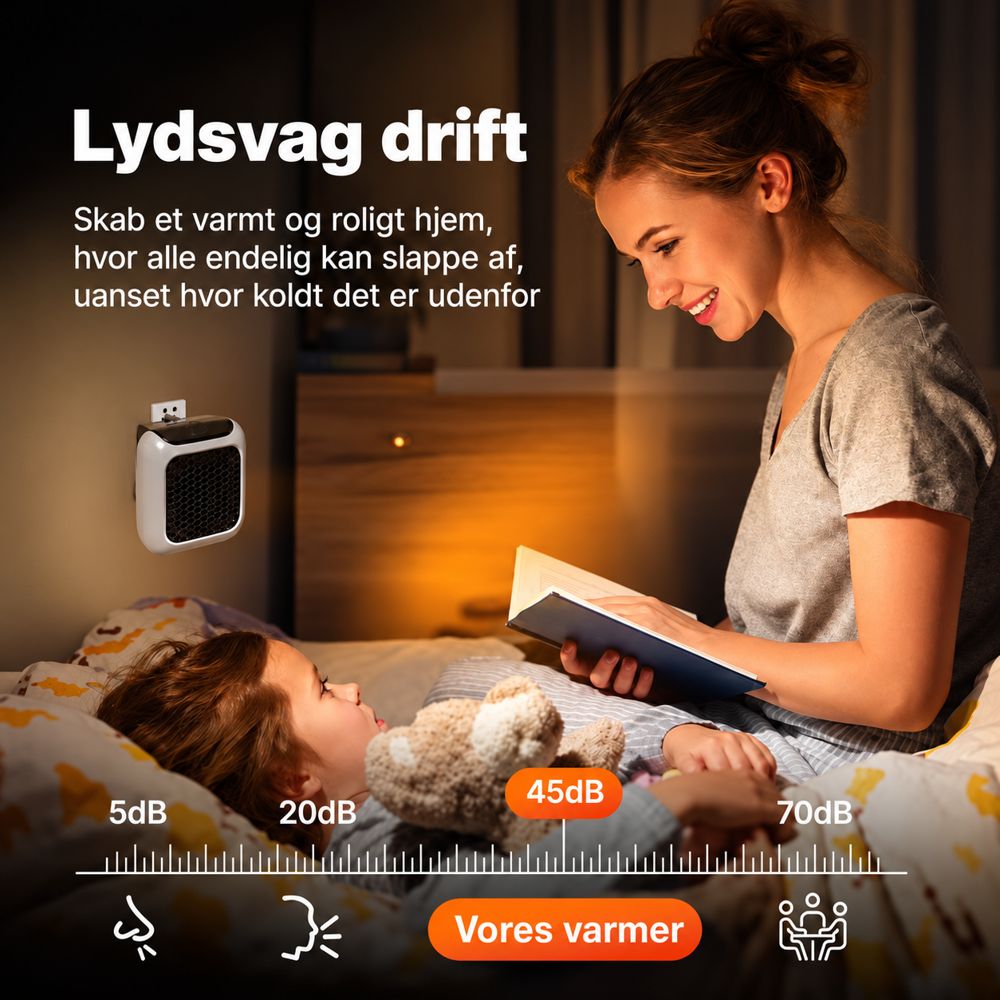 RapidHeat lydsvag drift